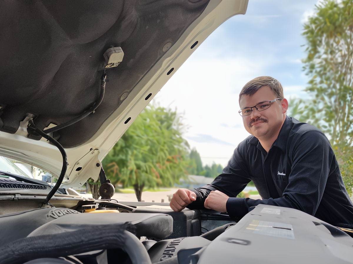Image of John himself, Owner and Founder of Johns Mobile Programming.