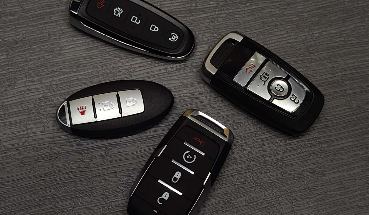  Image of phone attempting to connect to bluetooth radio in vehicle representing communications diagnosis. 